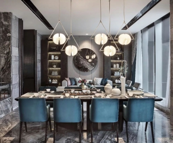 Modern Dining Room-ID:411748158