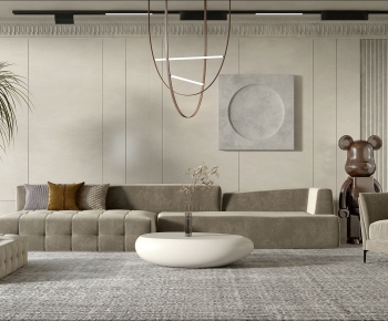 Modern A Living Room-ID:523356123