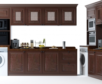 American Style Kitchen Cabinet-ID:735145664