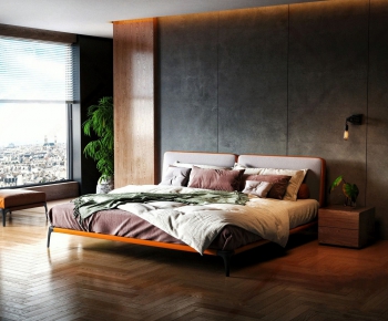 Industrial Style Bedroom-ID:954499272
