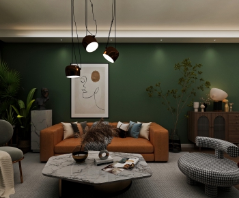 Modern A Living Room-ID:856505369