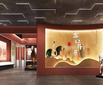 藏式马文化展厅-ID:502702992