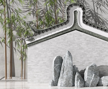 New Chinese Style Building Component-ID:522038266