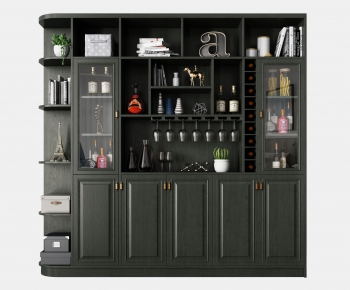 Modern Wine Cabinet-ID:697327896