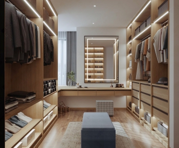 Modern Clothes Storage Area-ID:200845561