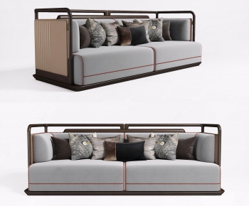 New Chinese Style A Sofa For Two-ID:341378134