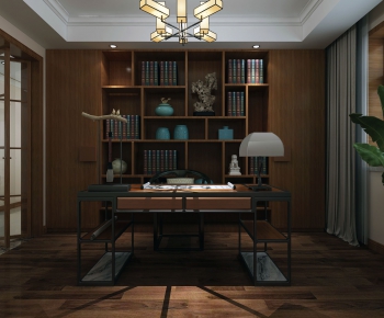 New Chinese Style Study Space-ID:880580519