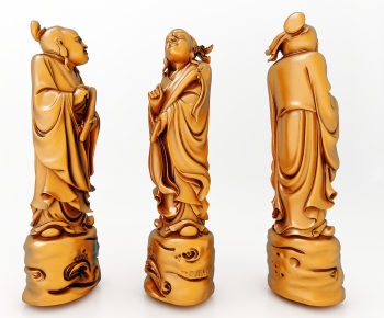中式佛像雕塑-ID:359015257