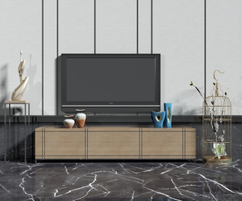 New Chinese Style TV Cabinet-ID:305173811