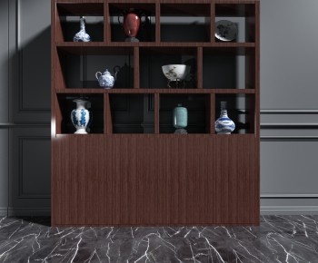 New Chinese Style Decorative Cabinet-ID:139634175