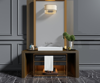 Modern Bathroom Cabinet-ID:677613574
