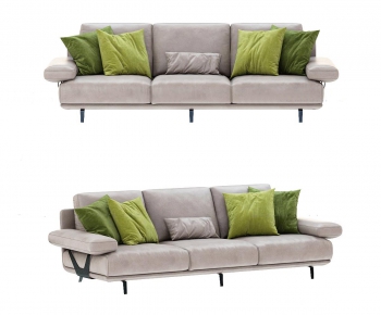 Modern Three-seat Sofa-ID:589912936