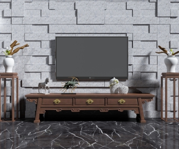 New Chinese Style TV Cabinet-ID:297487692
