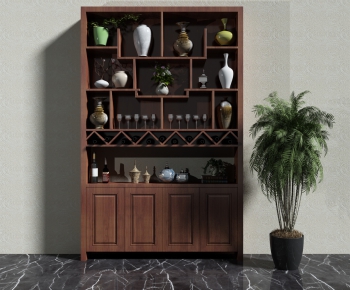 Modern Decorative Cabinet-ID:945078825