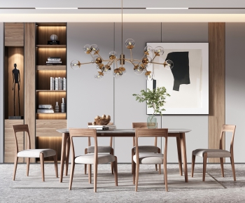 Nordic Style Dining Room-ID:875515886