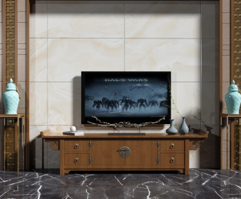 New Chinese Style TV Cabinet-ID:860526939