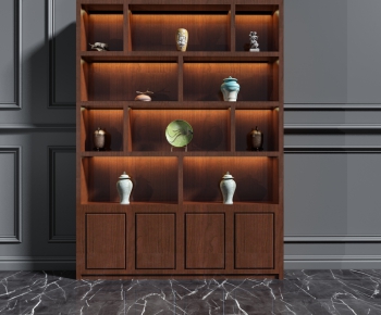 New Chinese Style Decorative Cabinet-ID:327773763