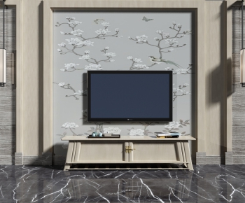 New Chinese Style TV Cabinet-ID:983114736