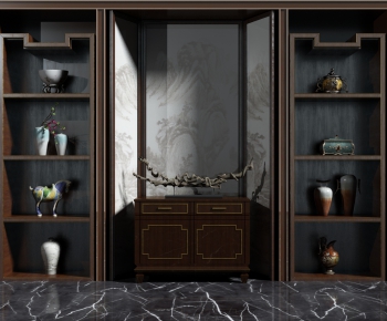 Modern Side Cabinet/Entrance Cabinet-ID:682983328