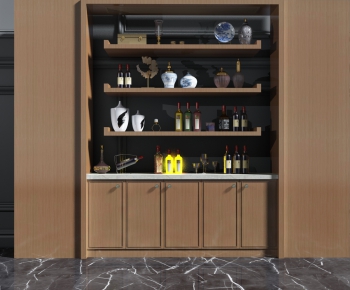 Modern Wine Cabinet-ID:516410179