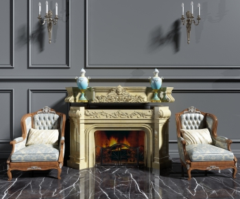 European Style Fireplace-ID:870189258