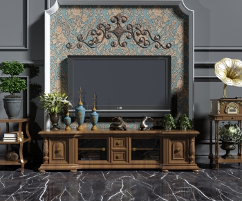 New Chinese Style TV Cabinet-ID:802570663