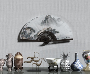 New Chinese Style Decorative Set-ID:593356285