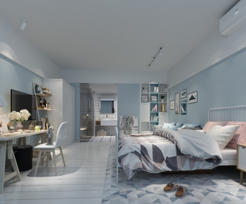 Nordic Style Bedroom-ID:928541591