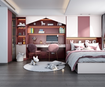 Modern Girl's Room Daughter's Room-ID:138677387