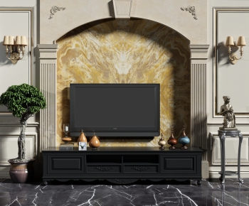New Chinese Style TV Cabinet-ID:715227896