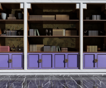New Chinese Style Bookcase-ID:881418321