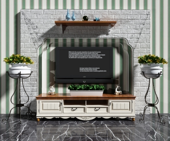 American Style TV Cabinet-ID:340279718