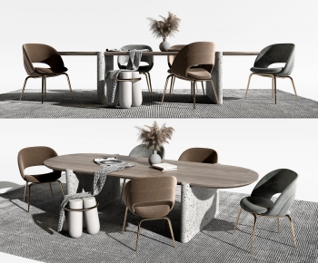 Modern Dining Table And Chairs-ID:802564394