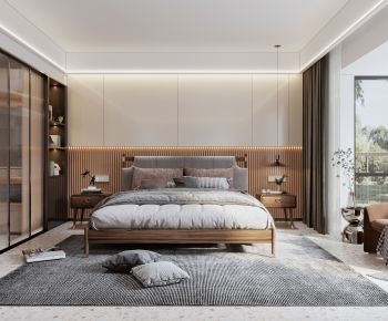 Modern Bedroom-ID:107837278