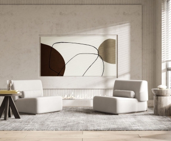 Modern Single Sofa-ID:755658738