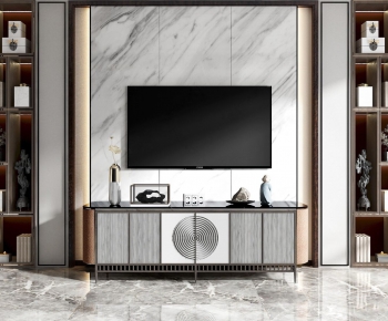 New Chinese Style TV Cabinet-ID:668766799