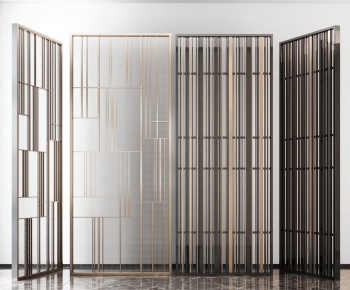 Modern Glass Screen Partition-ID:411536931
