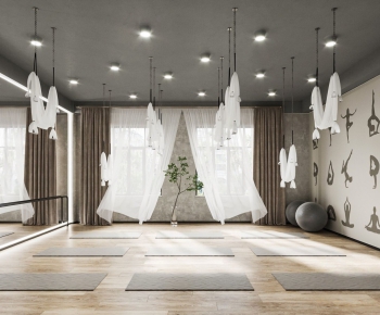 Nordic Style Yoga Room-ID:877170684