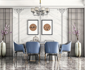 New Chinese Style Dining Room-ID:278362993