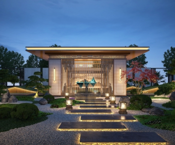New Chinese Style Courtyard/landscape-ID:362169037