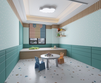 Modern Children's Room Activity Room-ID:300628907