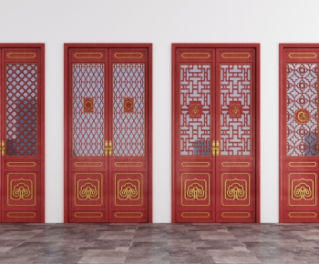 Chinese Style Door-ID:730166913