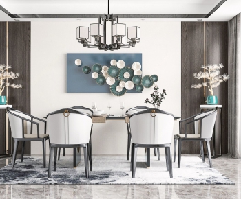 New Chinese Style Dining Room-ID:794236901