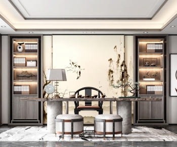 New Chinese Style Tea House-ID:600306999