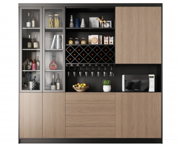 Nordic Style Wine Cabinet-ID:359733107
