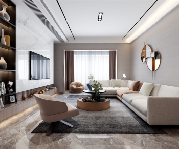Modern A Living Room-ID:118607041