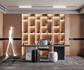 New Chinese Style Tea House-ID:246812119