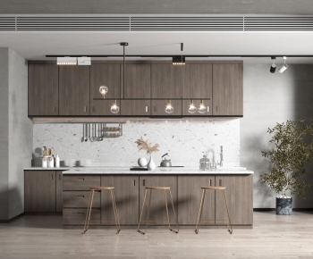 Modern Open Kitchen-ID:742011077