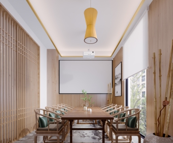 New Chinese Style Meeting Room-ID:624275925
