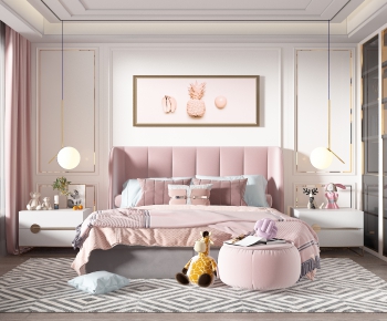 Nordic Style Girl's Room Daughter's Room-ID:605520964